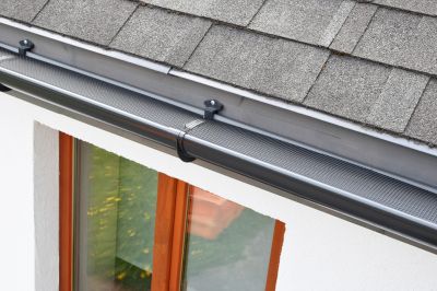 Gutter System with Decorative End Caps