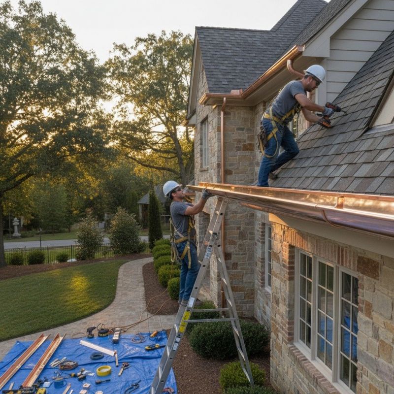 Residential Gutter Materials Compared: Aluminum, Steel, Copper, And Vinyl