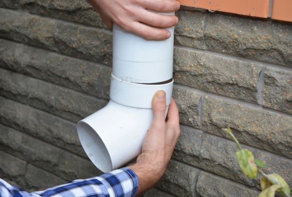 Drainage Downspout Repair in Iowa City